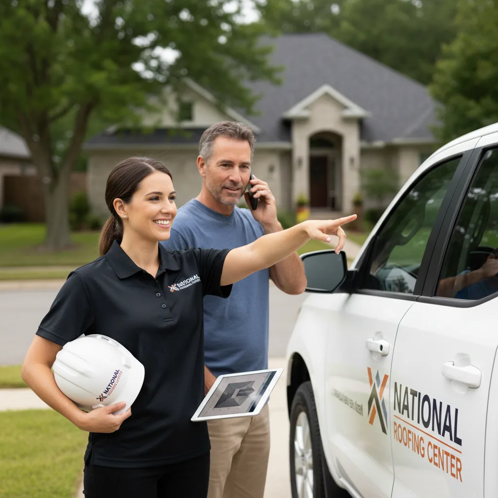 National Roofing Center customer support in Kiefer